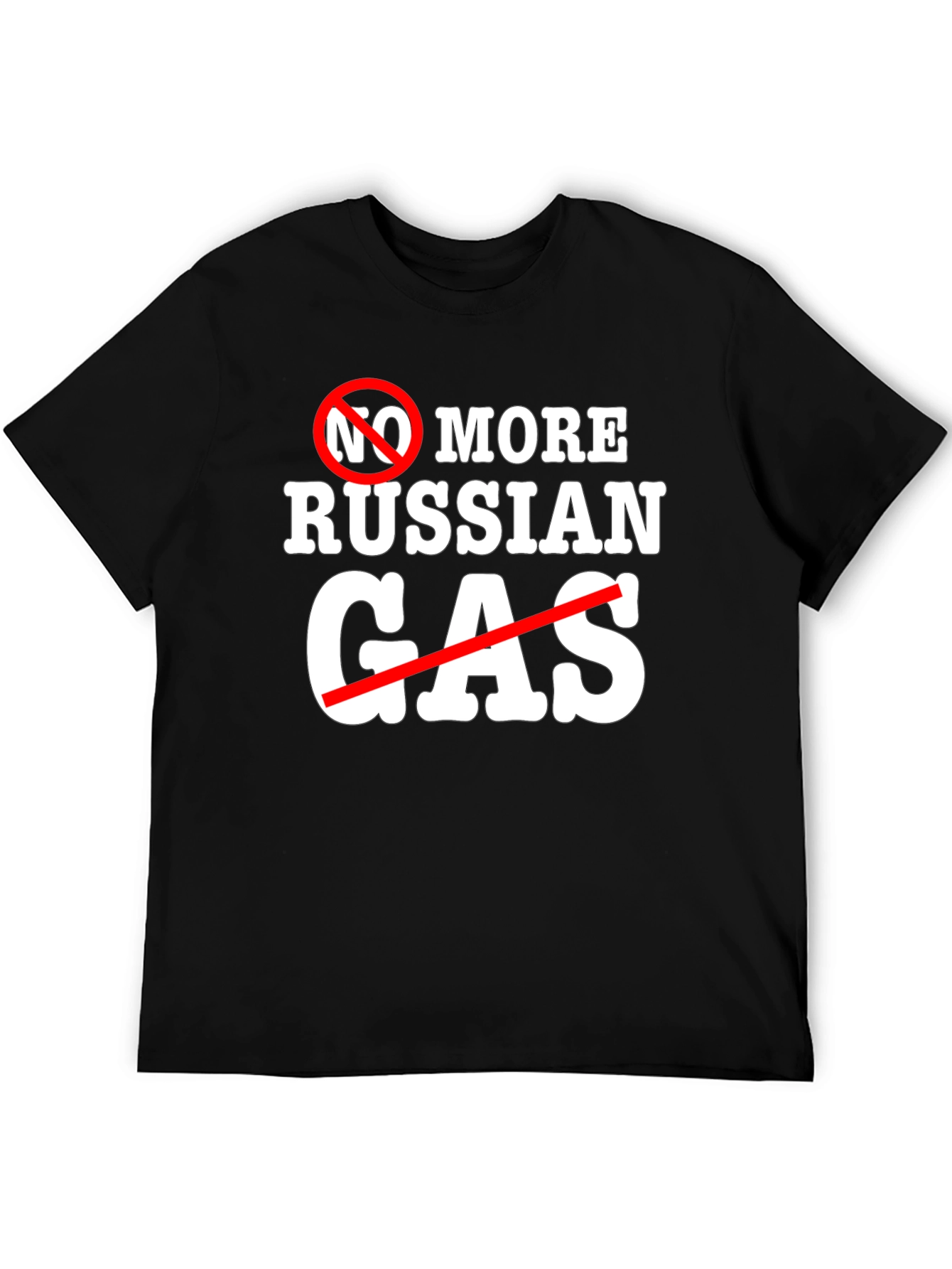 No More Russian Gas T-Shirt Boycott Tee