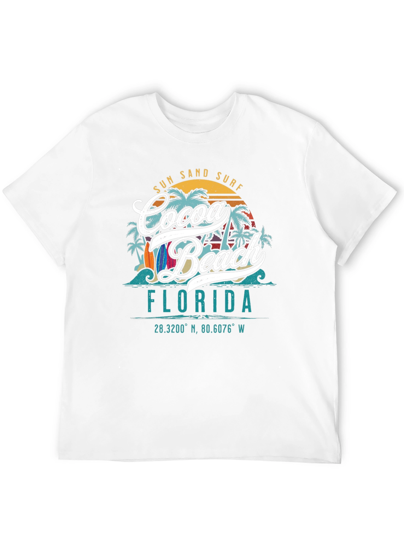 Cocoa Beach Florida Graphic T-Shirt