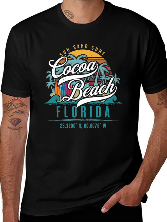 Cocoa Beach Florida Graphic T-Shirt