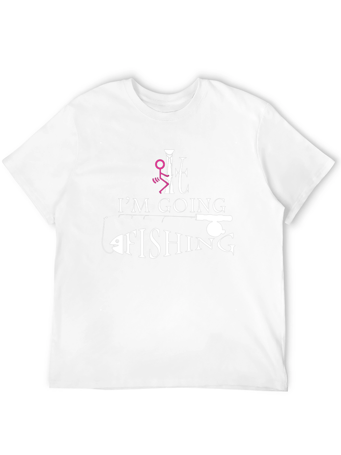 Funny Fishing T-Shirt - Id Rather Be Fishing
