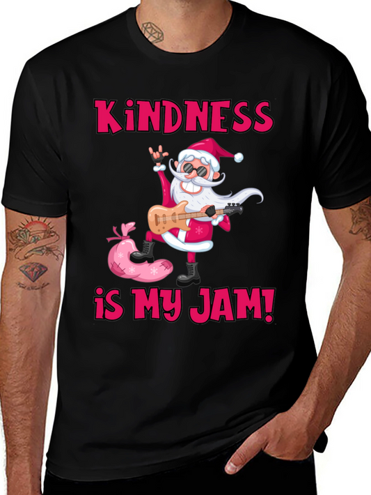 Kindness is My Jam Santa Graphic Tee