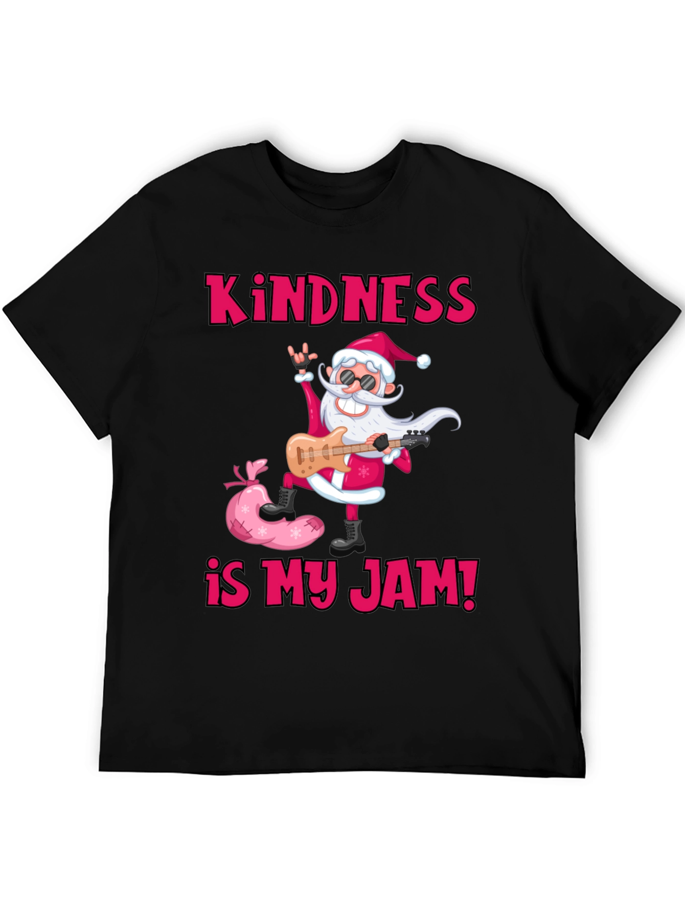 Kindness is My Jam Santa Graphic Tee