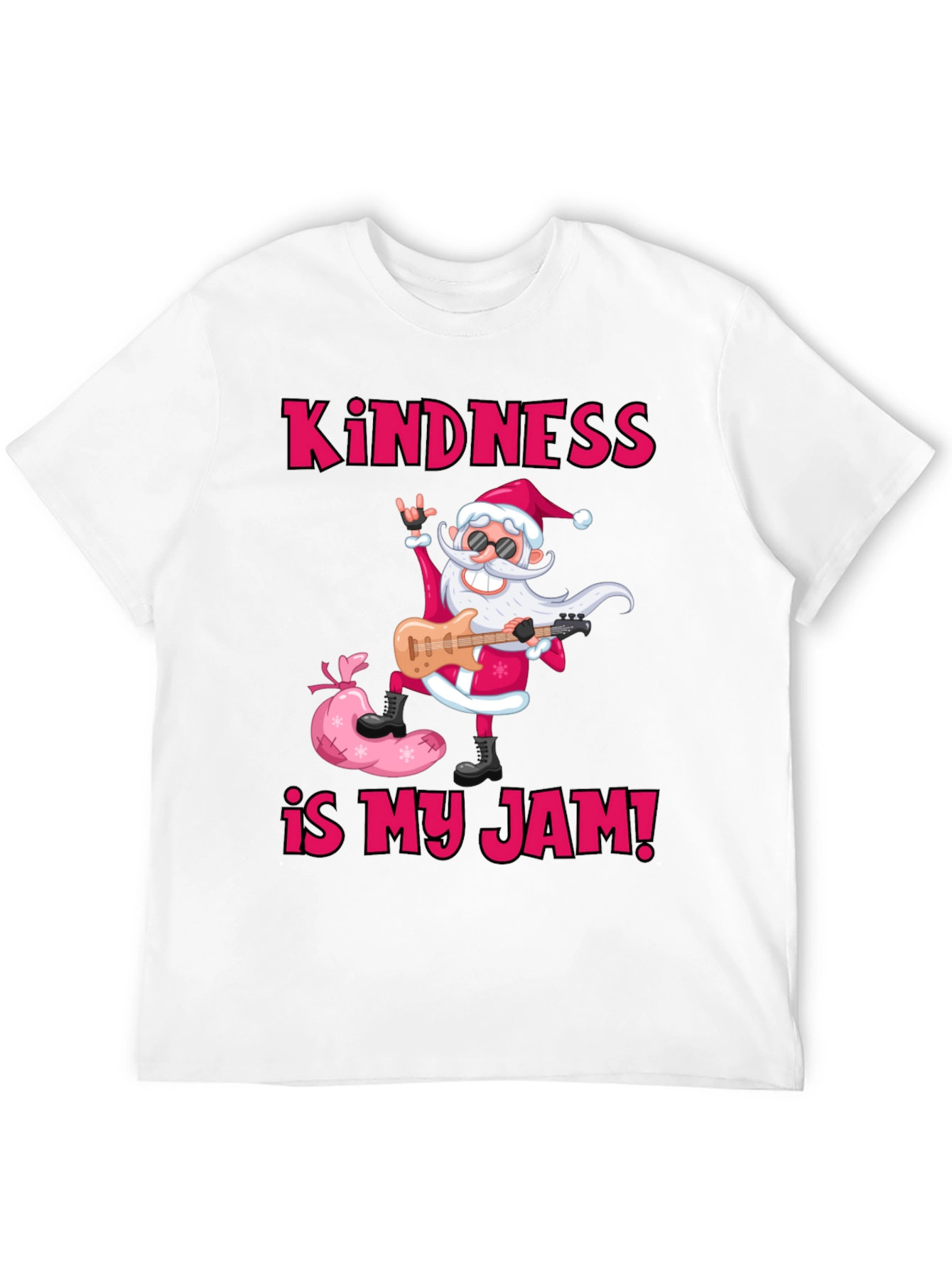 Kindness is My Jam Santa Graphic Tee