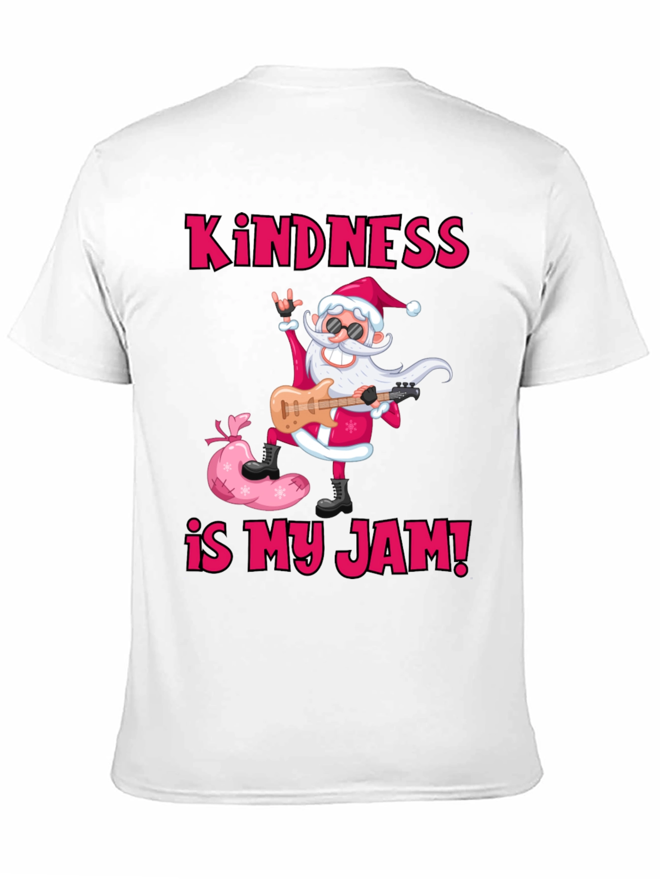 Kindness is My Jam Santa Graphic Tee