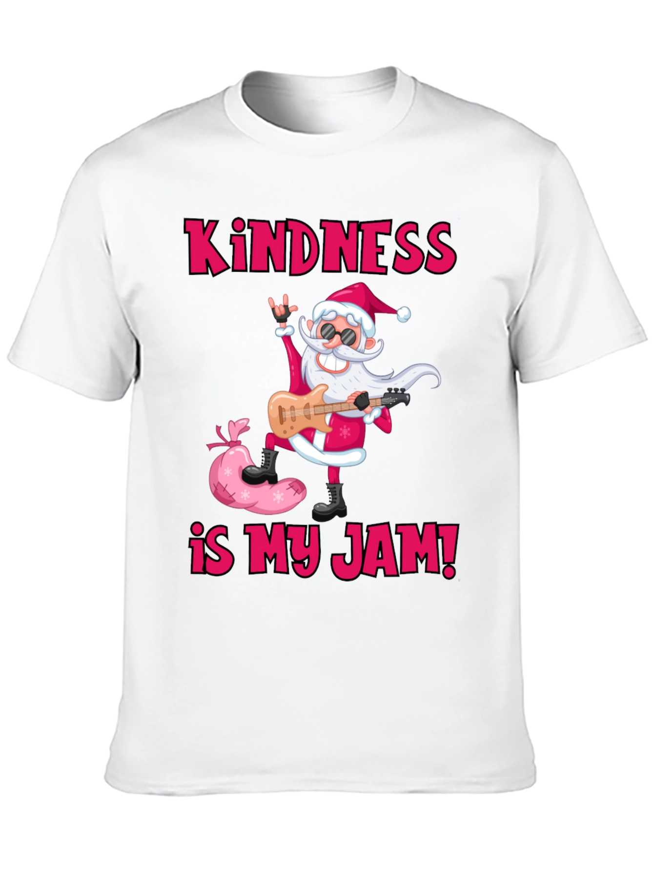 Kindness is My Jam Santa Graphic Tee