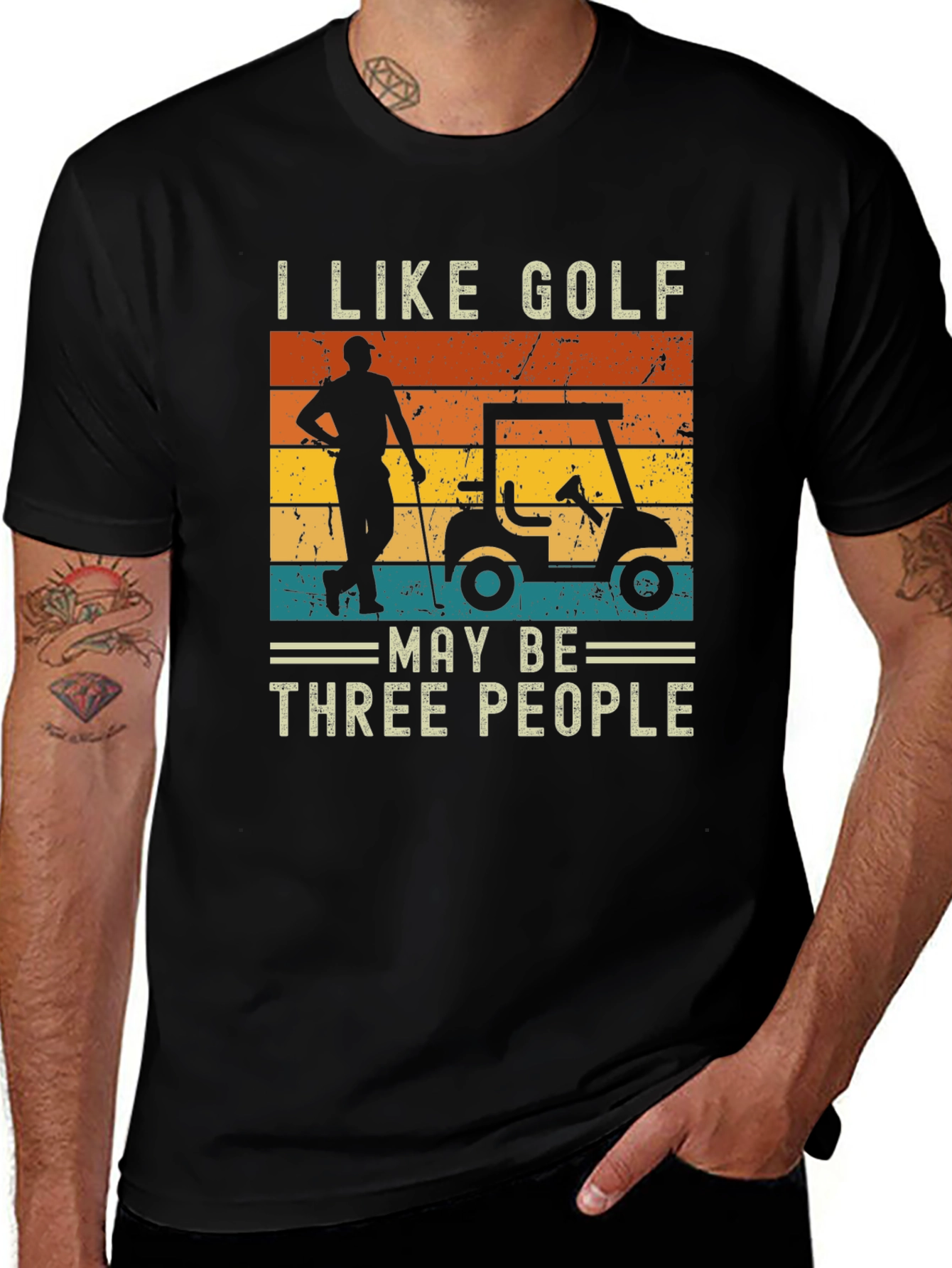 I Like Golf - Funny Golf Lover T-Shirt