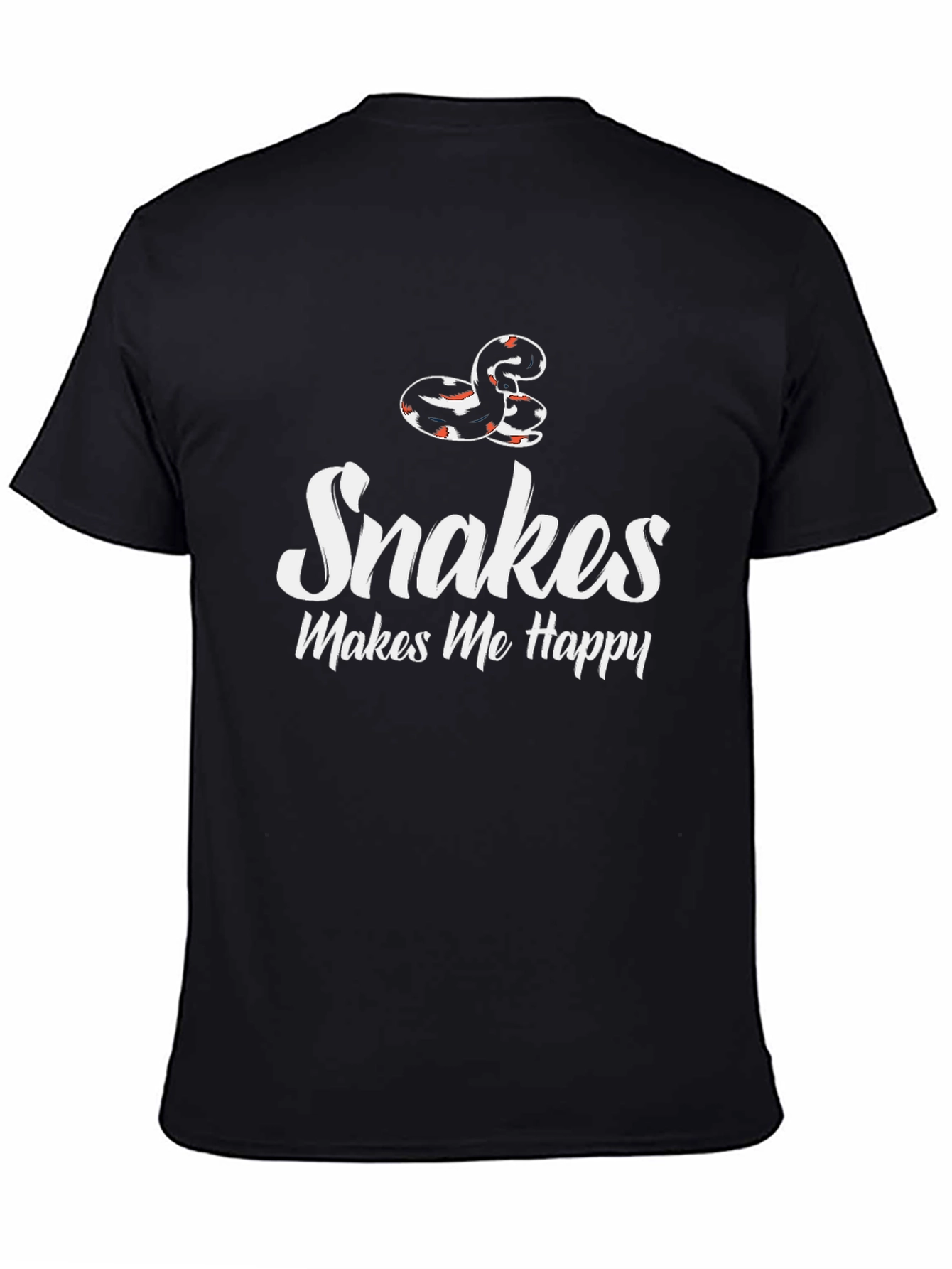 Snakes Make Me Happy T-Shirt