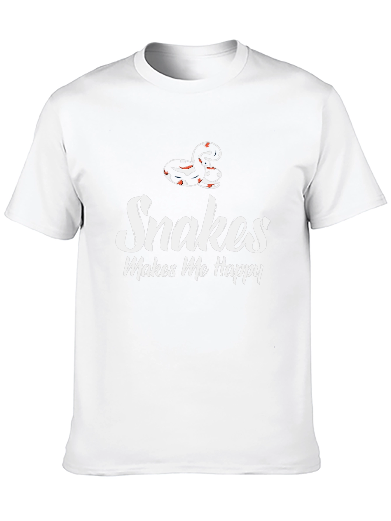 Snakes Make Me Happy T-Shirt