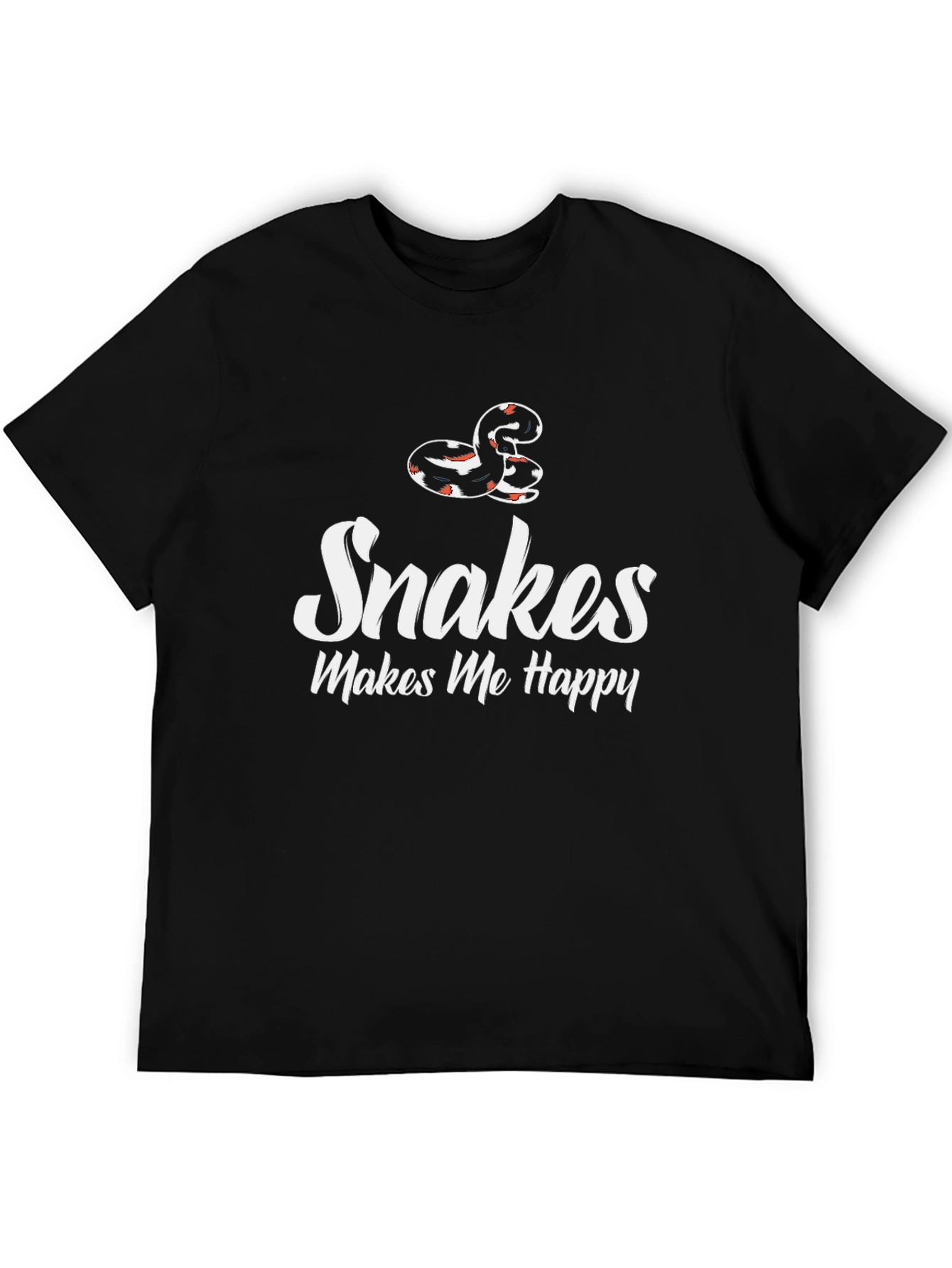 Snakes Make Me Happy T-Shirt