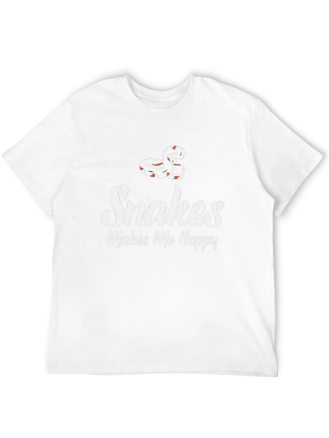 Snakes Make Me Happy T-Shirt