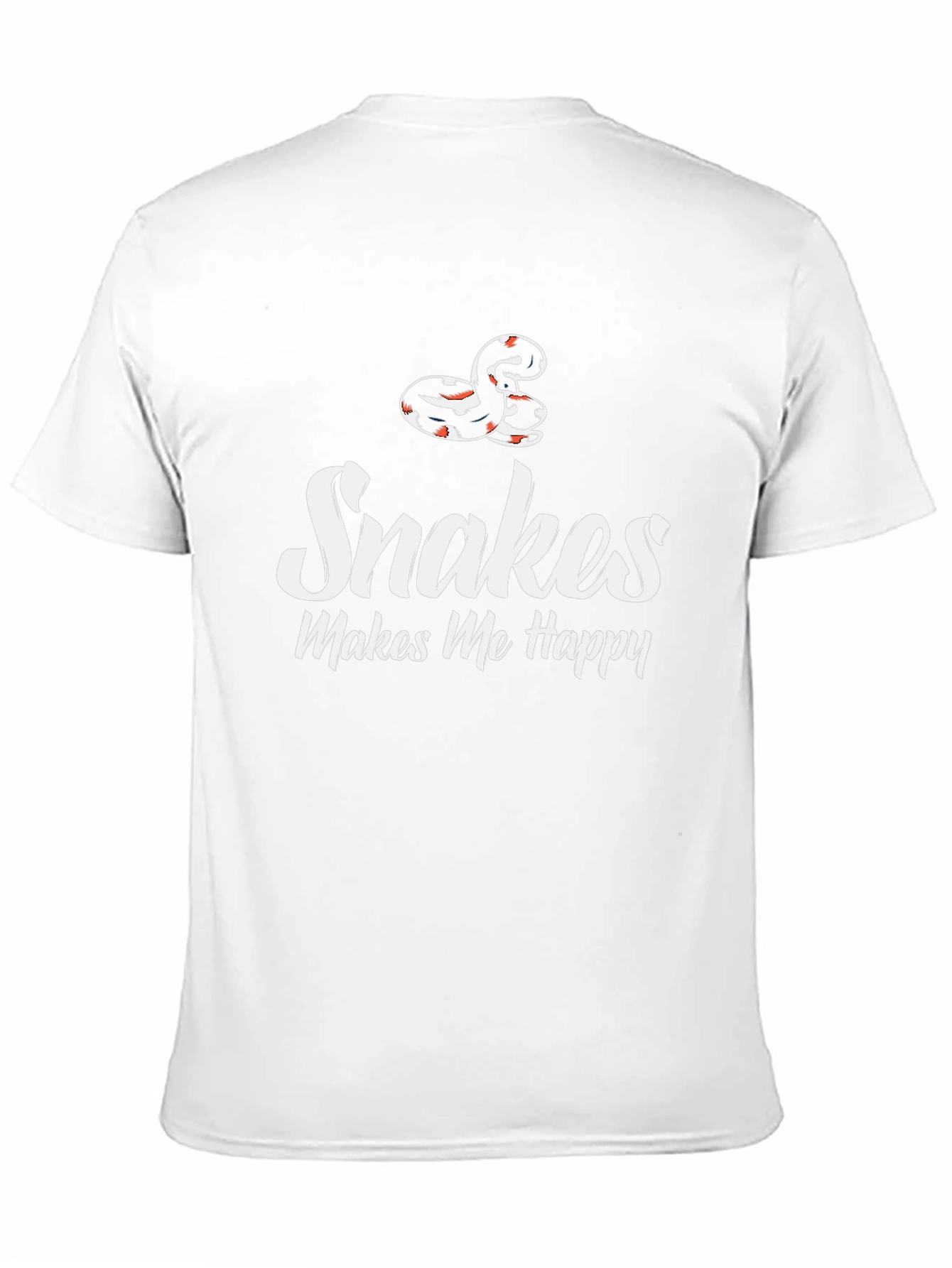 Snakes Make Me Happy T-Shirt