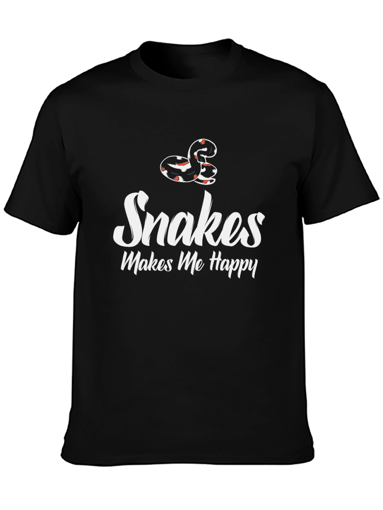 Snakes Make Me Happy T-Shirt