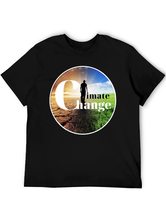 Climate Change Graphic Tee - Eco-Friendly Awareness