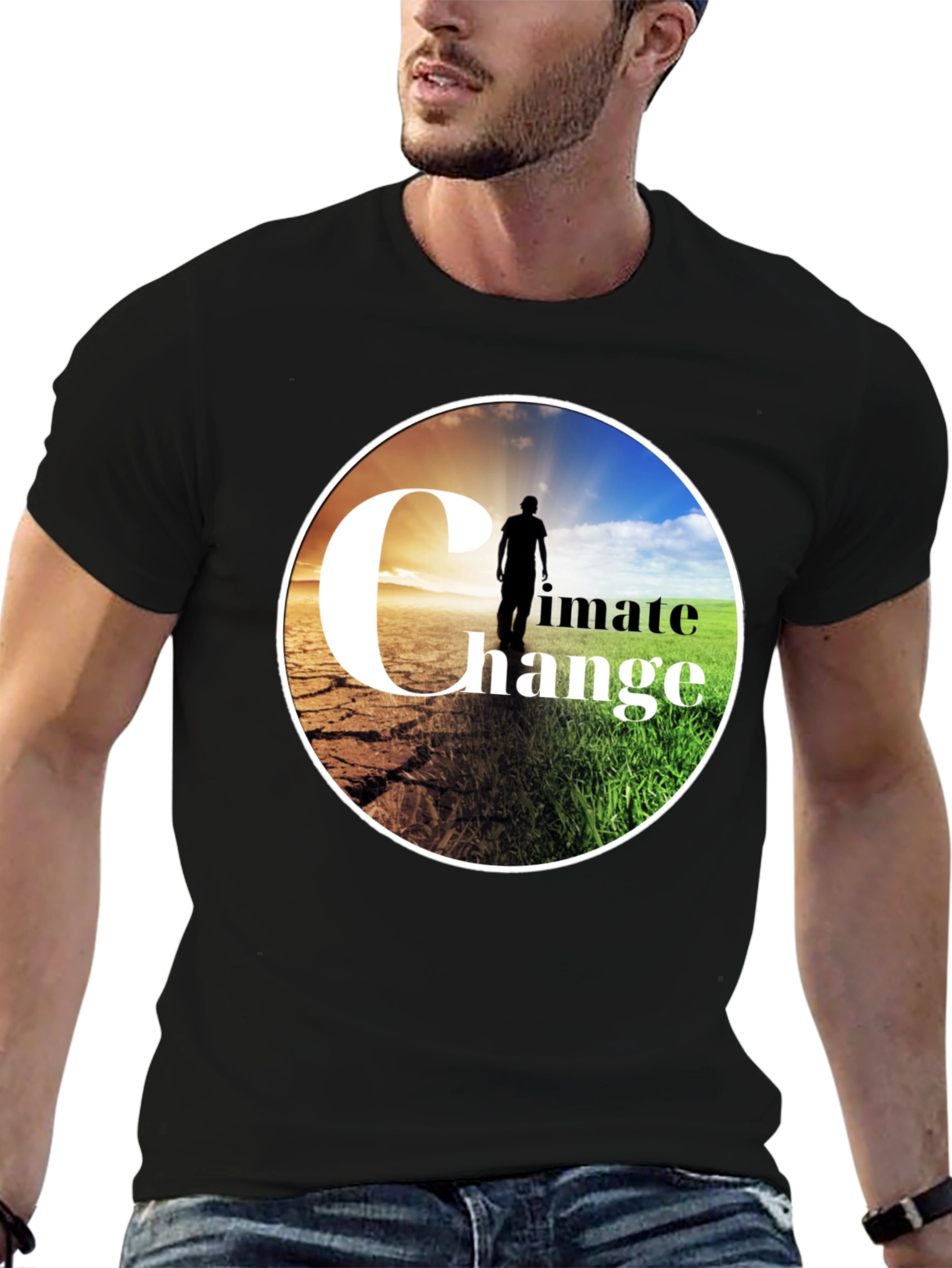 Climate Change Graphic Tee - Eco-Friendly Awareness