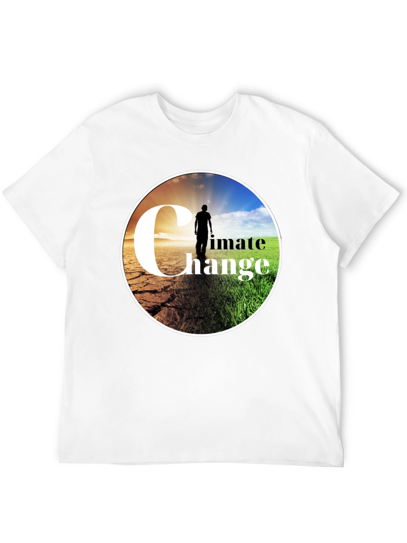 Climate Change Graphic Tee - Eco-Friendly Awareness