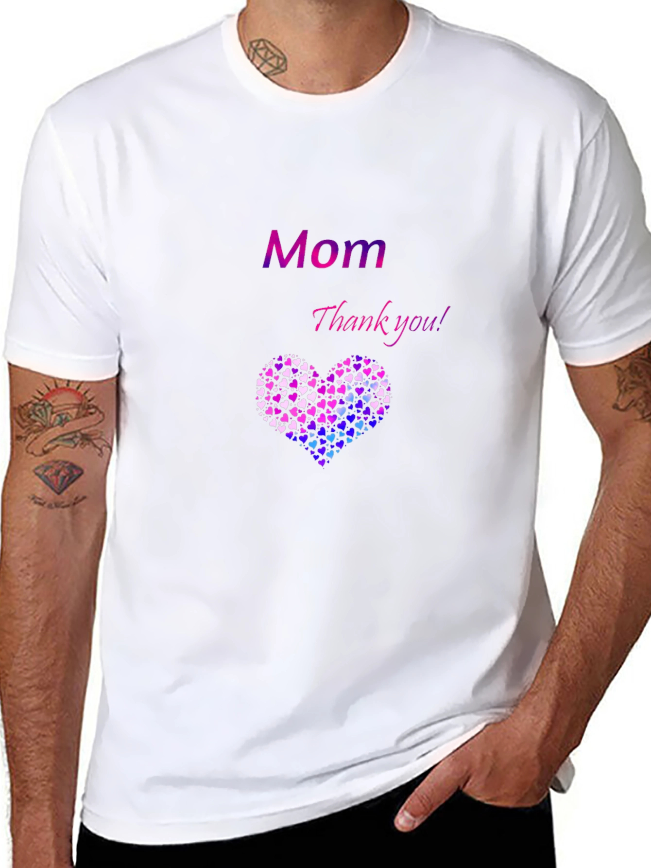 Mom Heart T-Shirt - Mothers Day Gift