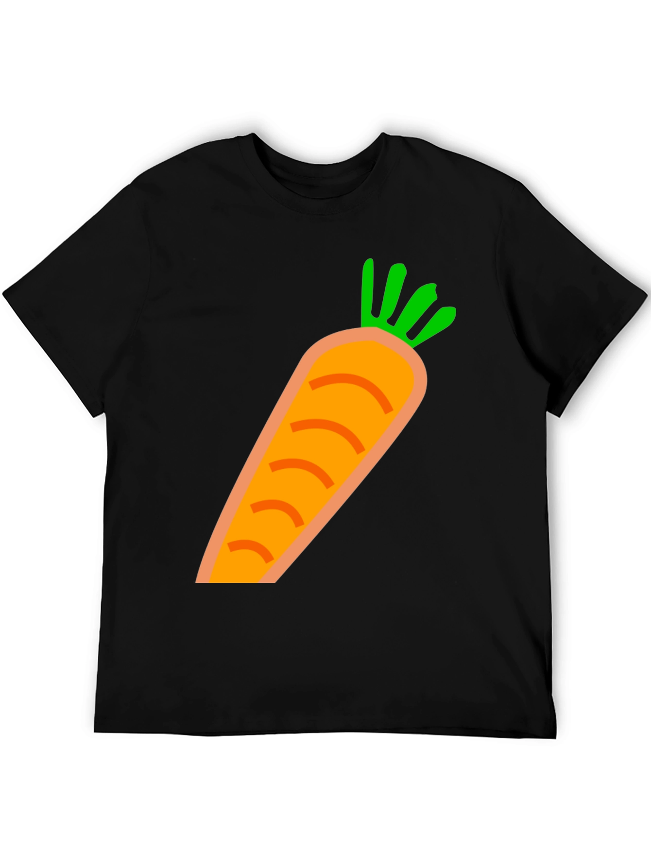 Carrot Graphic Tee - Fun & Casual Style