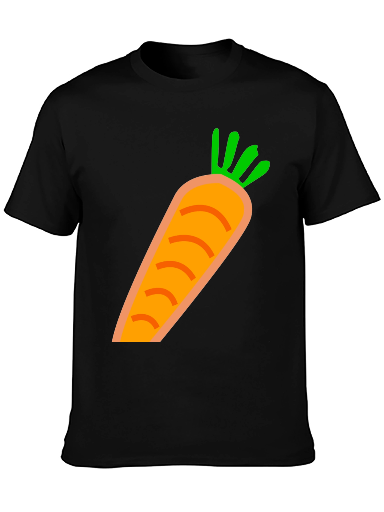 Carrot Graphic Tee - Fun & Casual Style