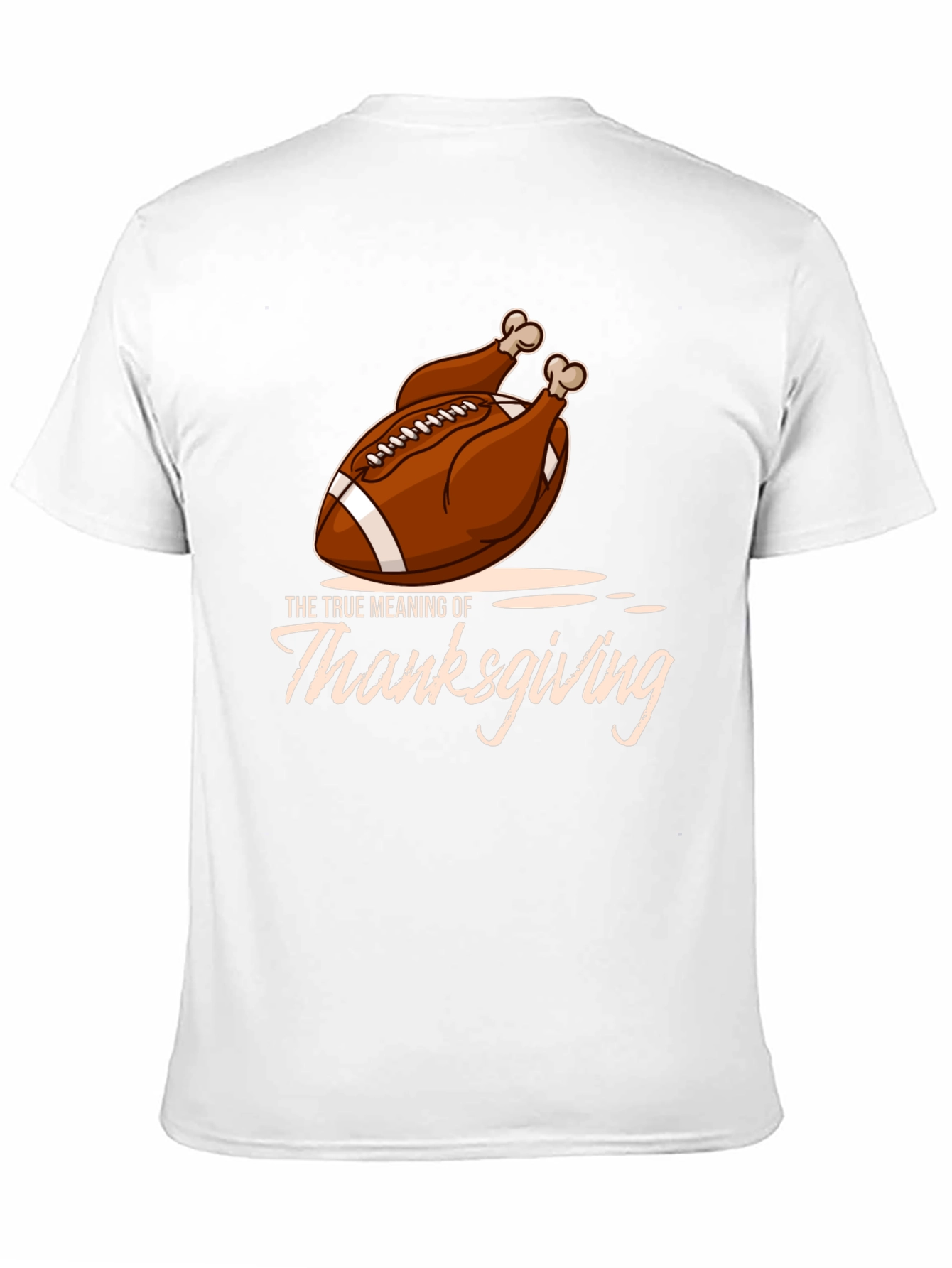 Thanksgiving Football Turkey T-Shirt