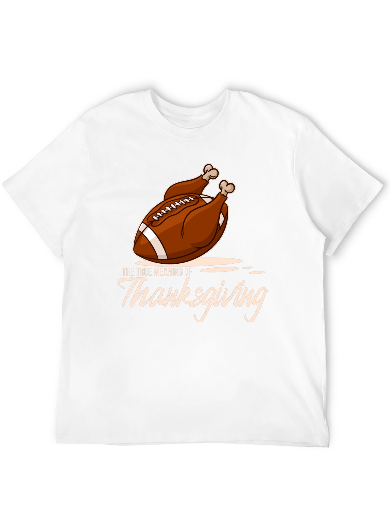 Thanksgiving Football Turkey T-Shirt