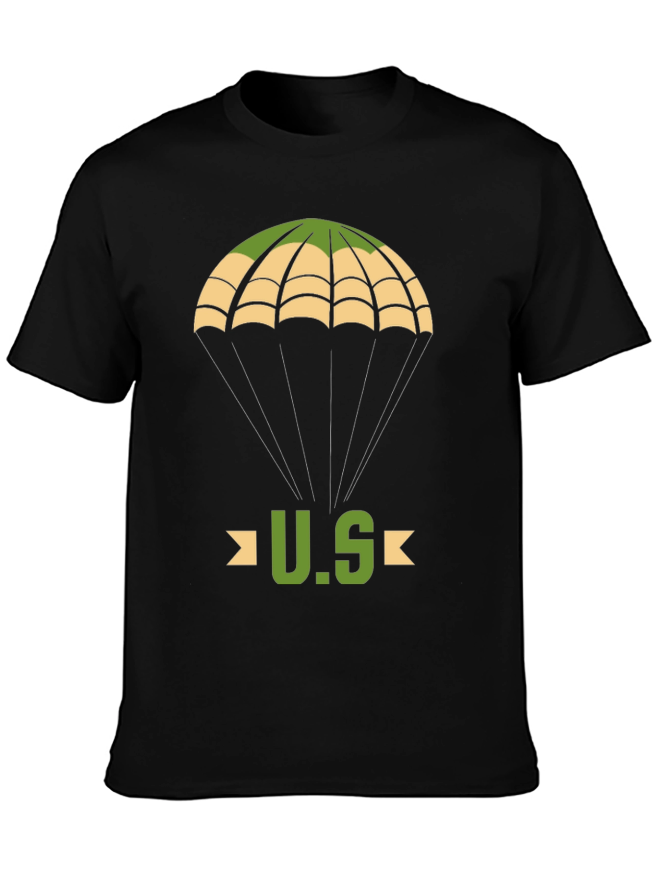 US Army Parachute T-Shirt - Military Style