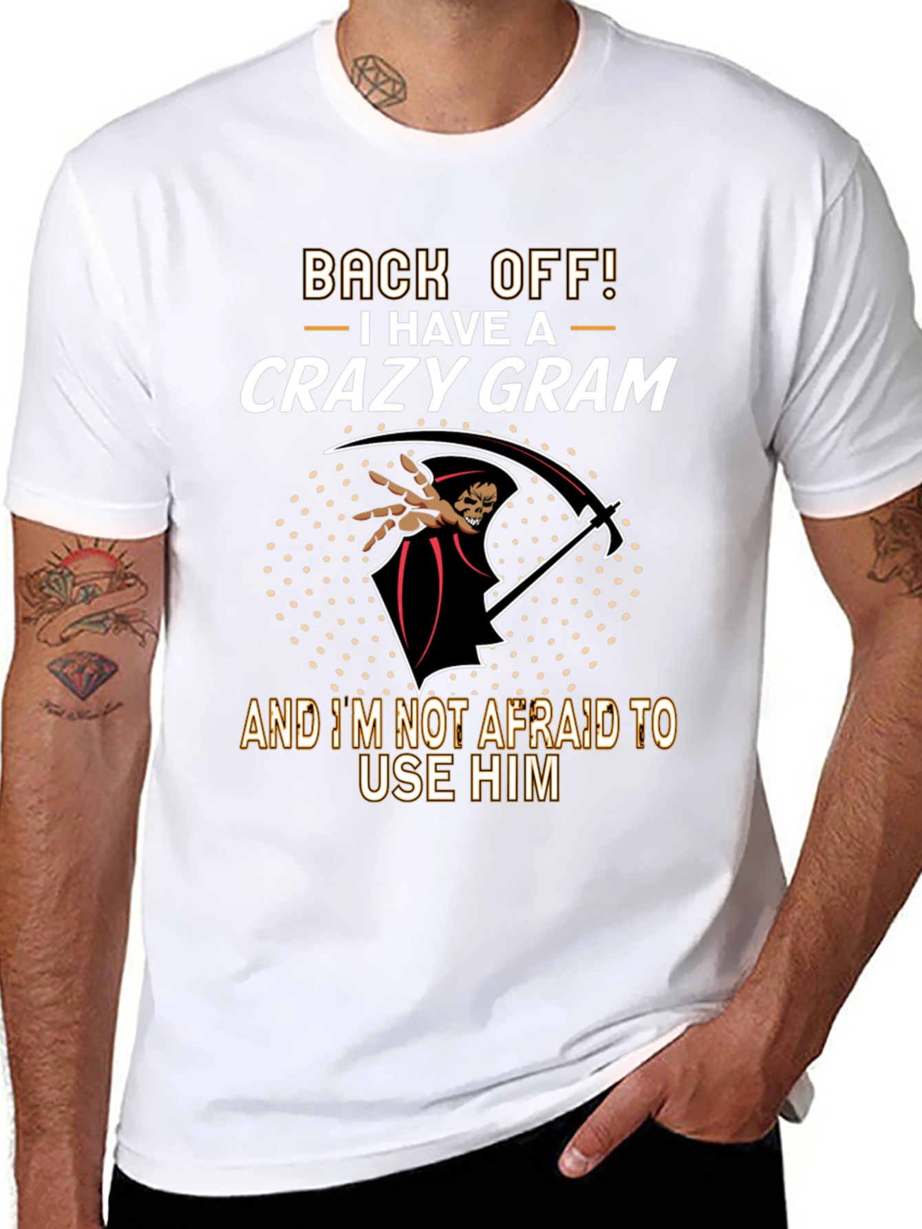 Crazy Gram T-Shirt - Back Off!
