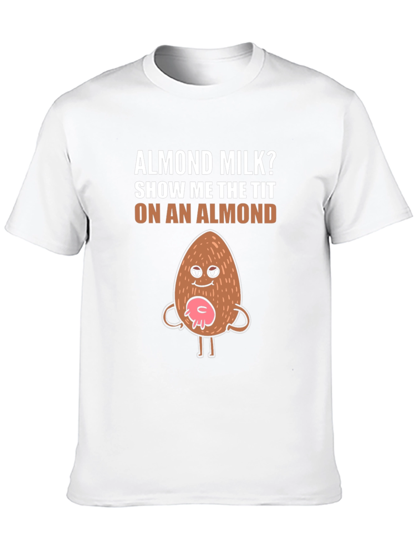 Funny Almond Milk Graphic T-Shirt