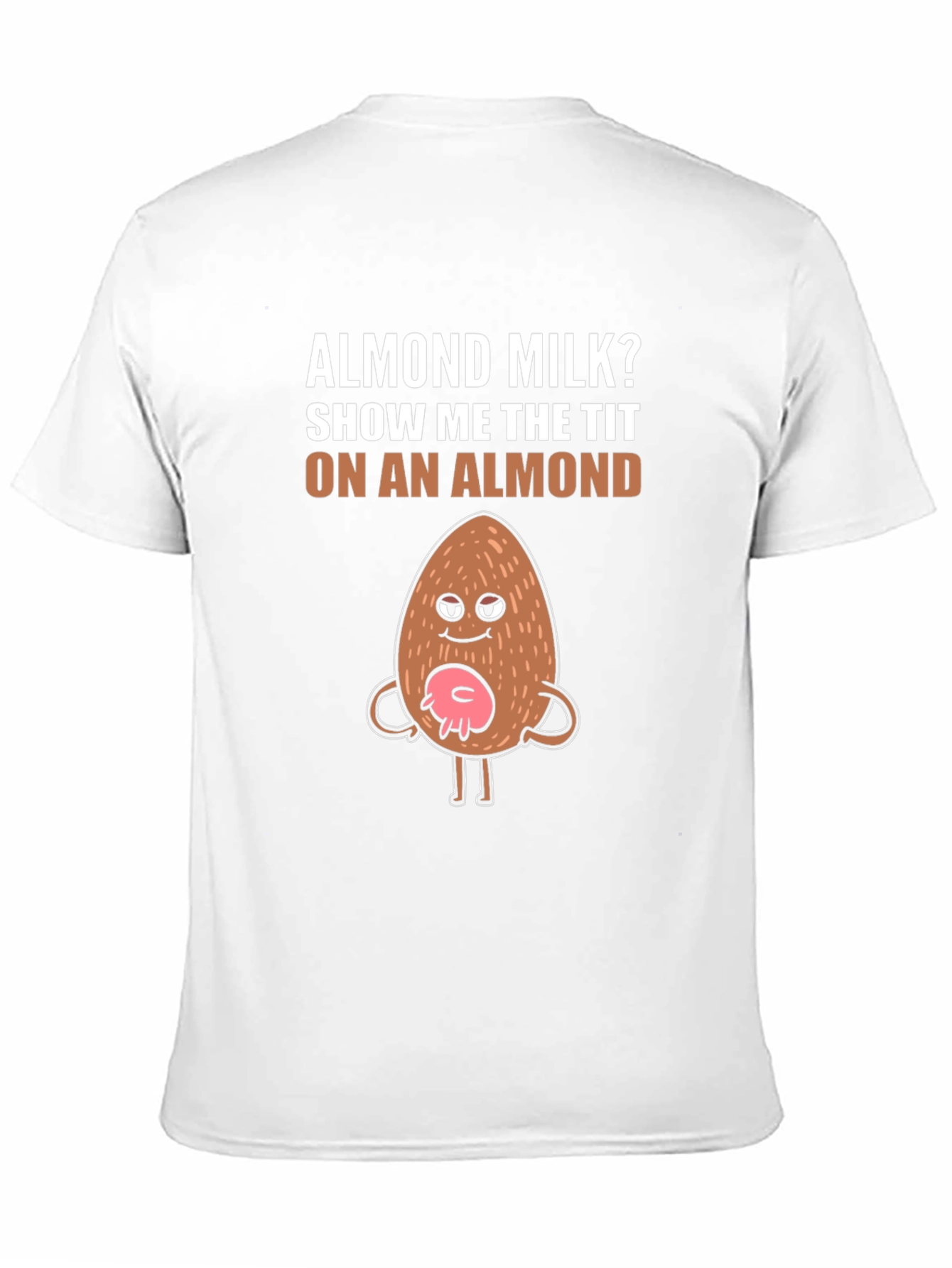 Funny Almond Milk Graphic T-Shirt
