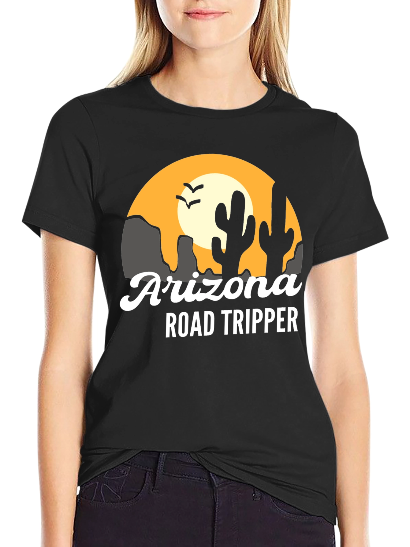 Arizona Road Tripper Graphic Tee - Black