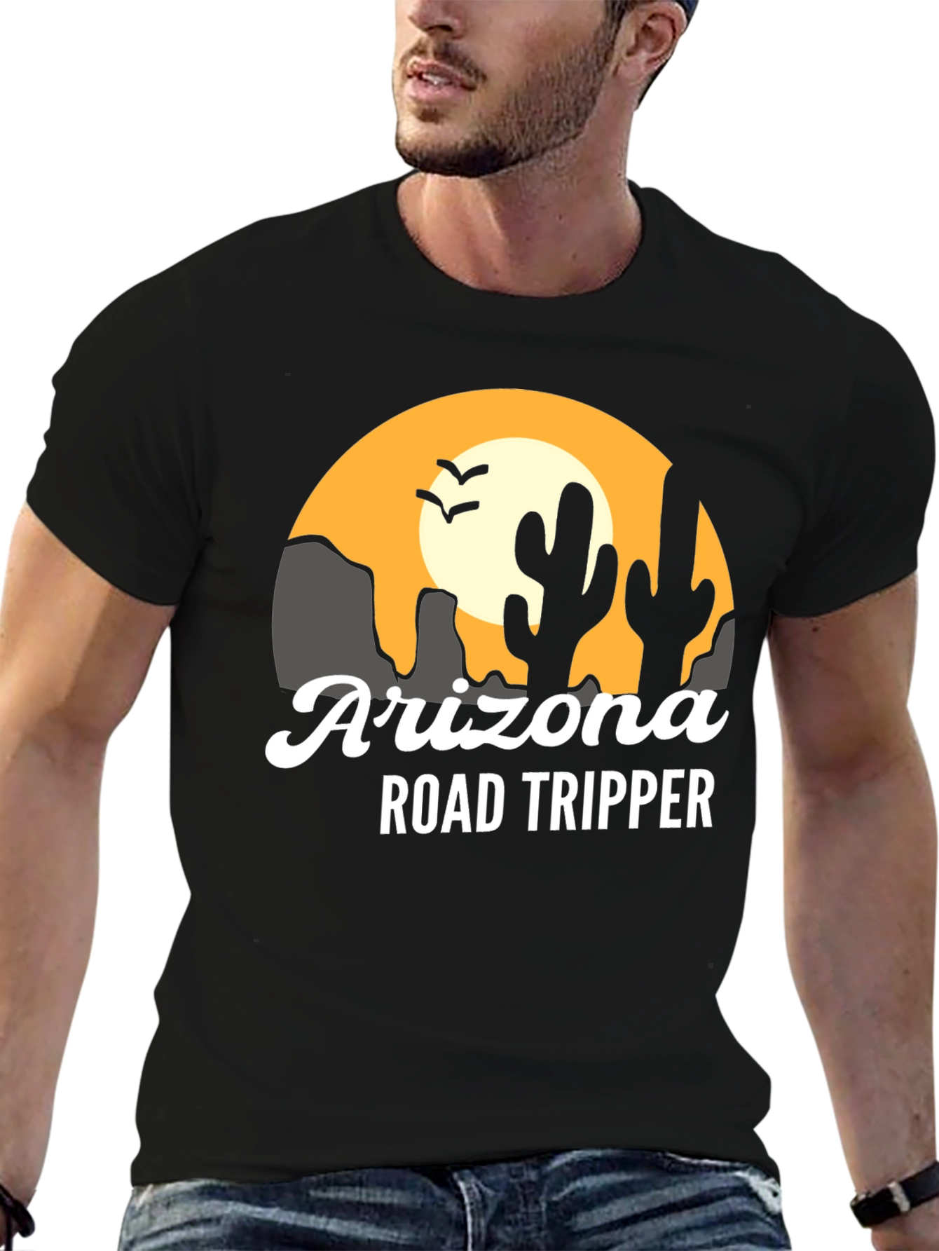 Arizona Road Tripper Graphic Tee - Black