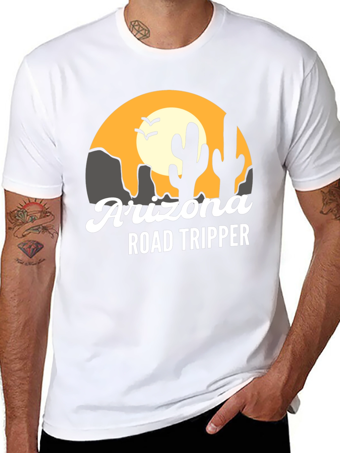 Arizona Road Tripper Graphic Tee - Black