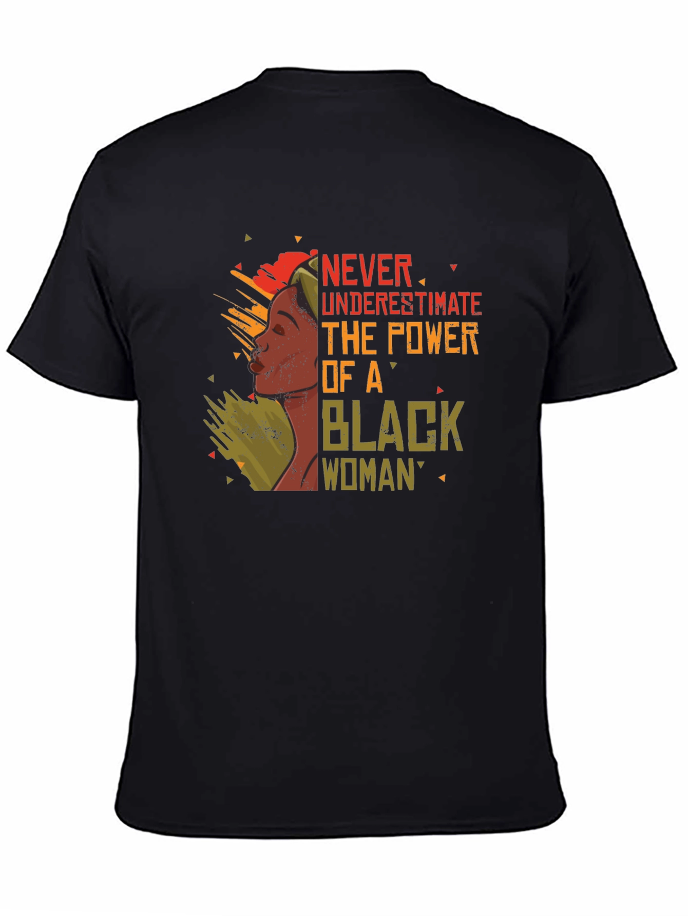Empowered Black Woman Graphic Tee