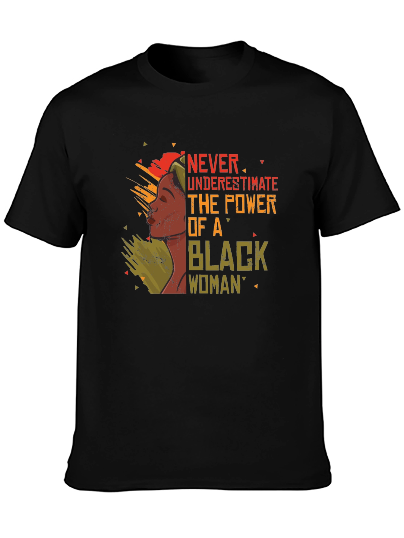 Empowered Black Woman Graphic Tee