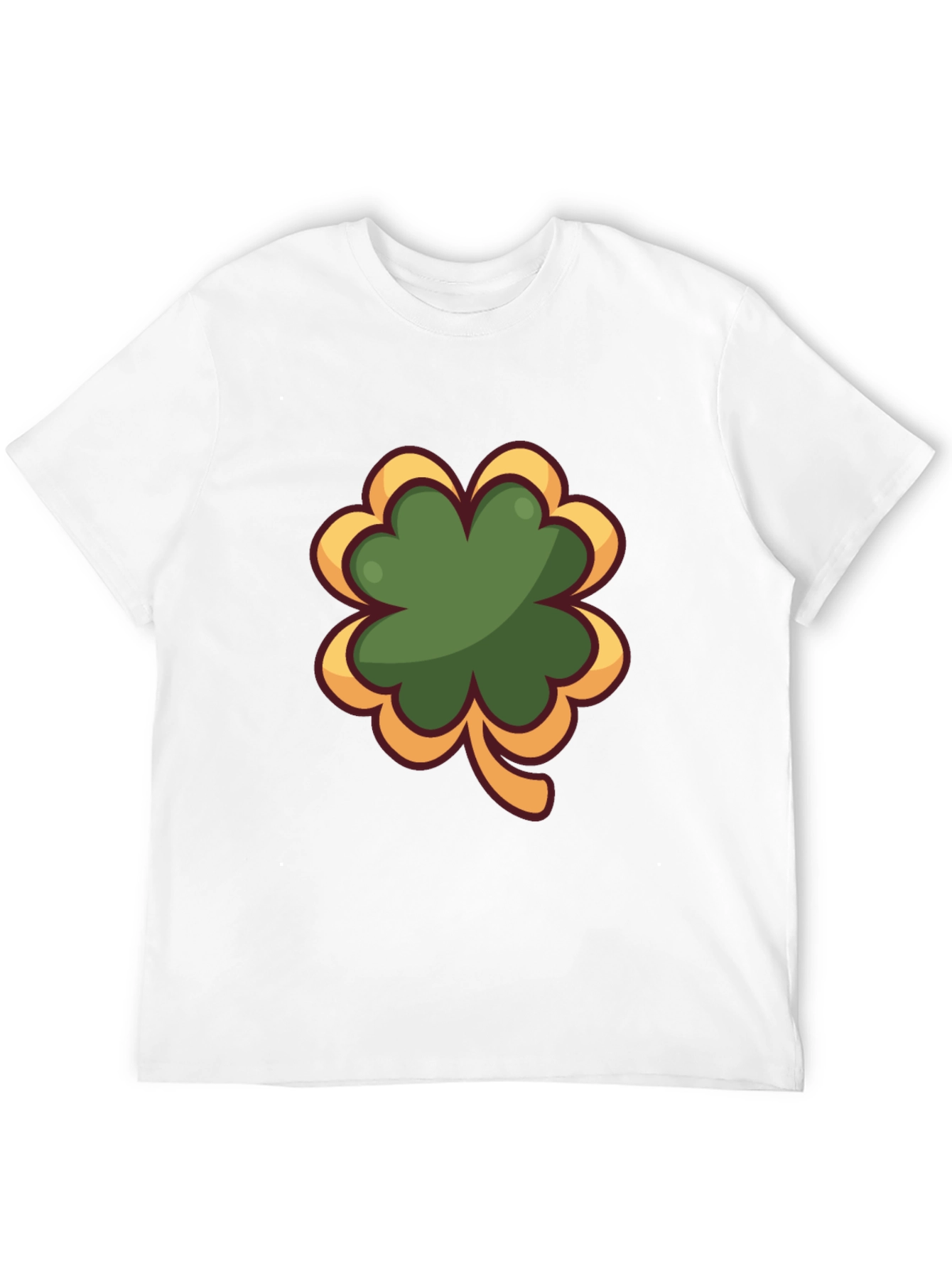 Shamrock Graphic Black T-Shirt - Lucky Charm Tee