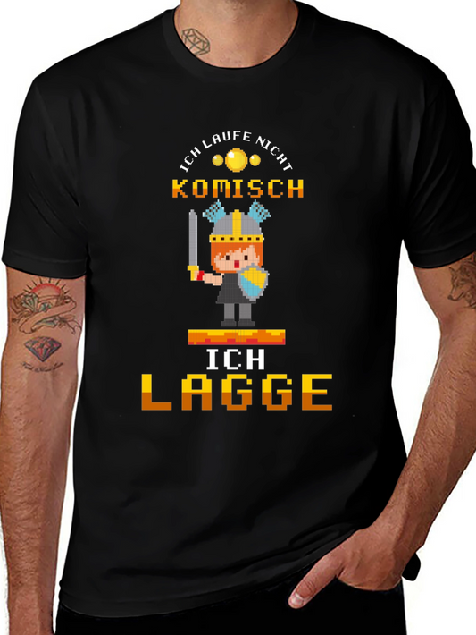 Funny Gamer T-Shirt - Ich Lagge!