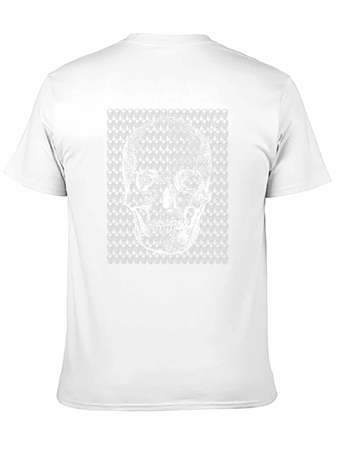 Skull Graphic Print Black T-Shirt