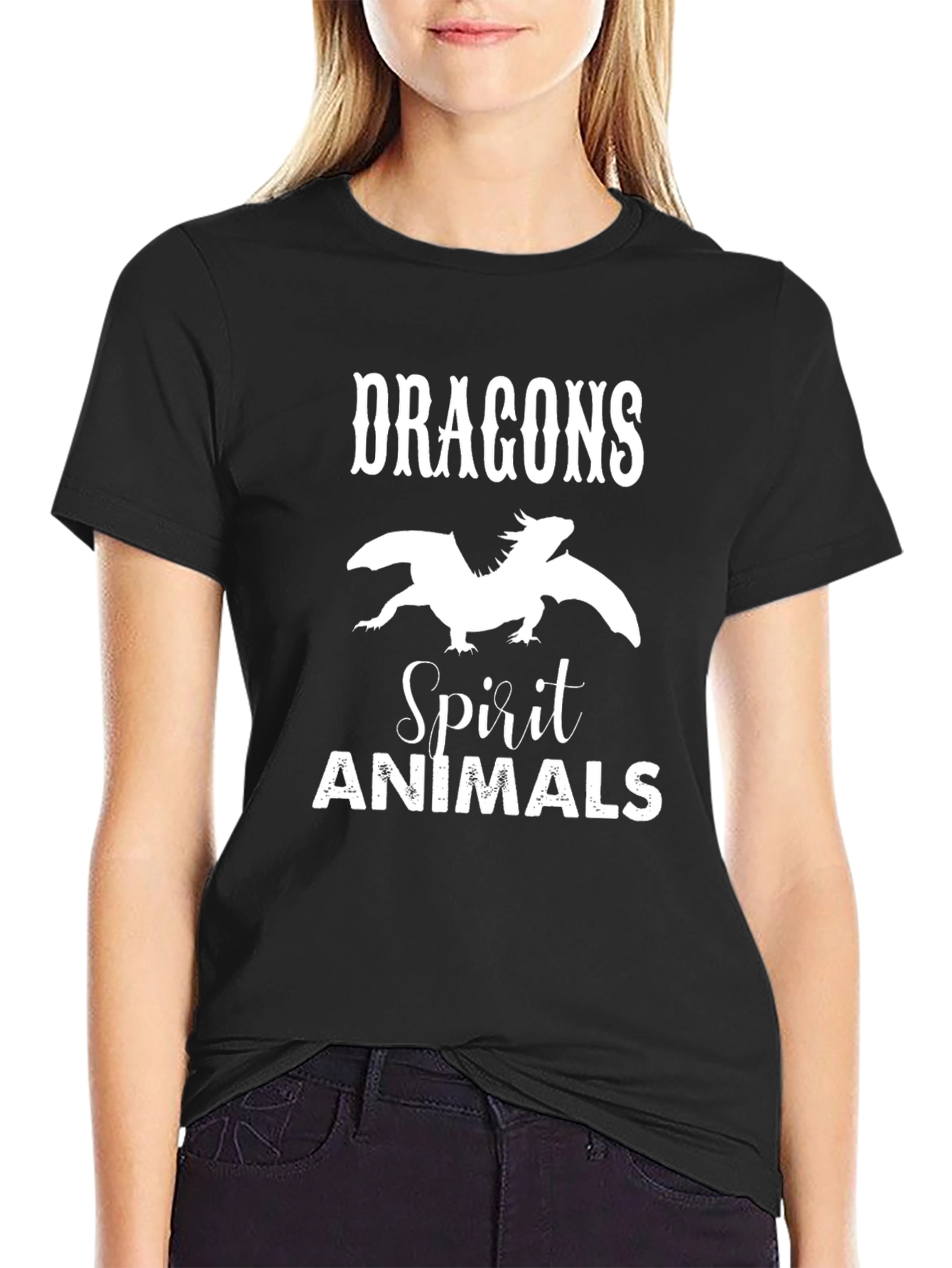 Dragon Spirit Animals Graphic Tee