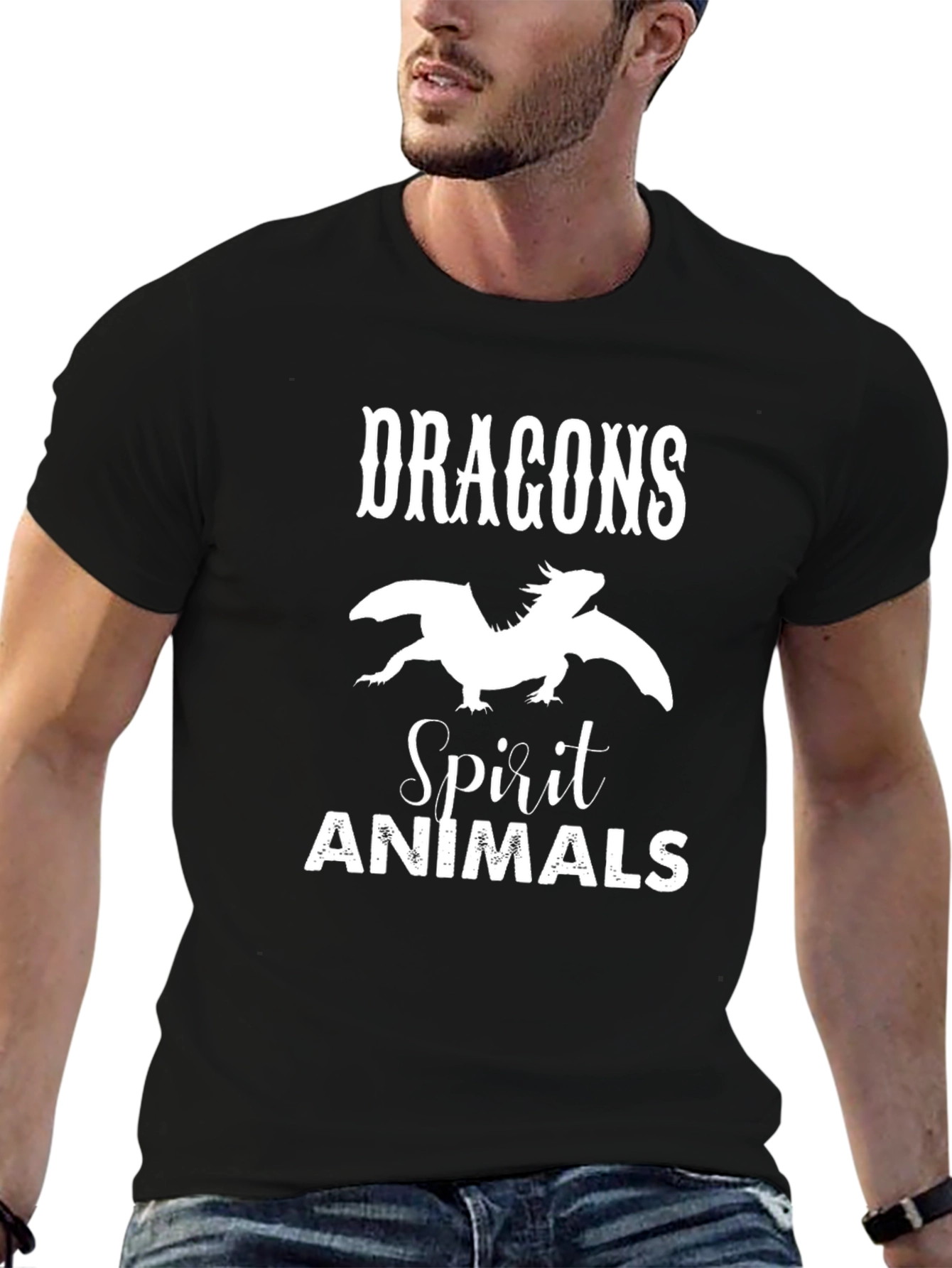Dragon Spirit Animals Graphic Tee