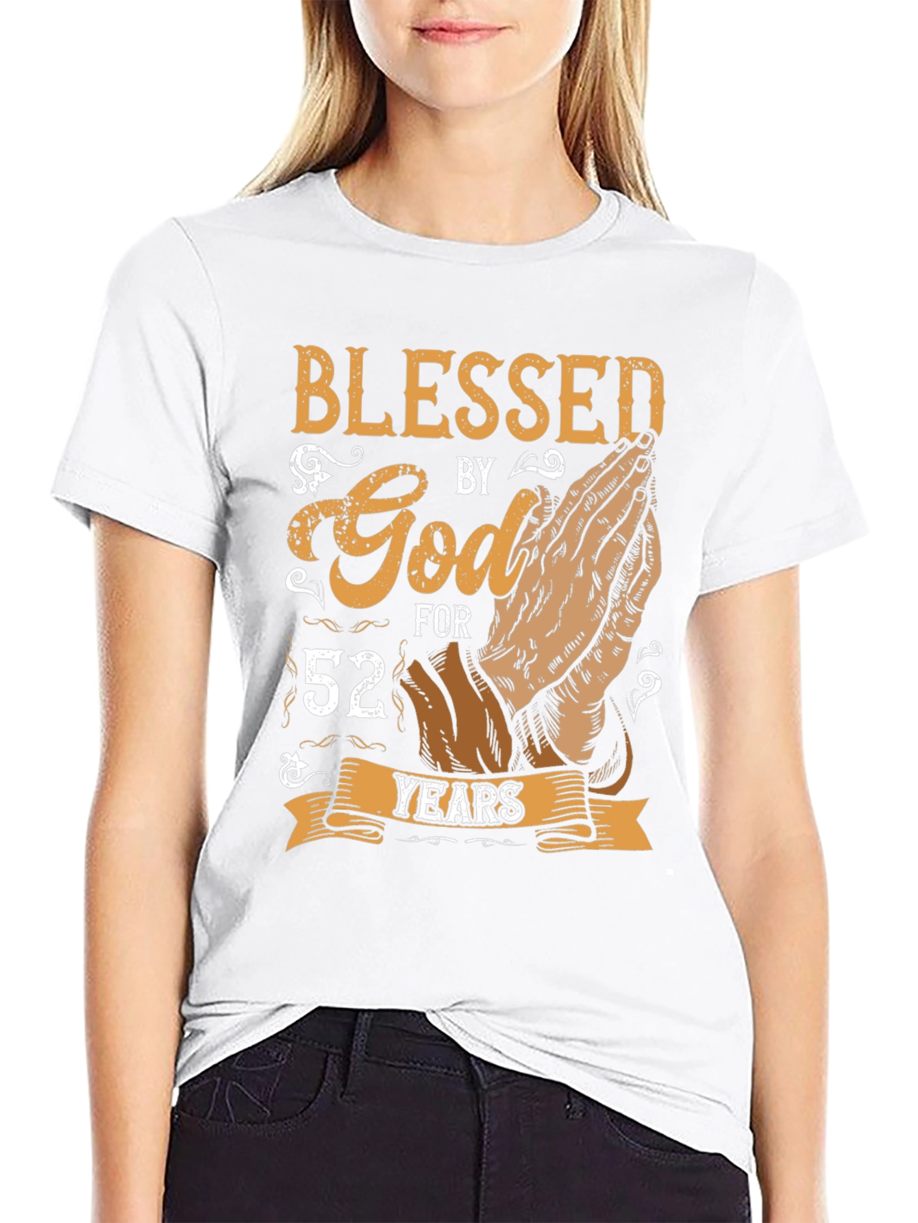 Blessed By God For 52 Years T-Shirt