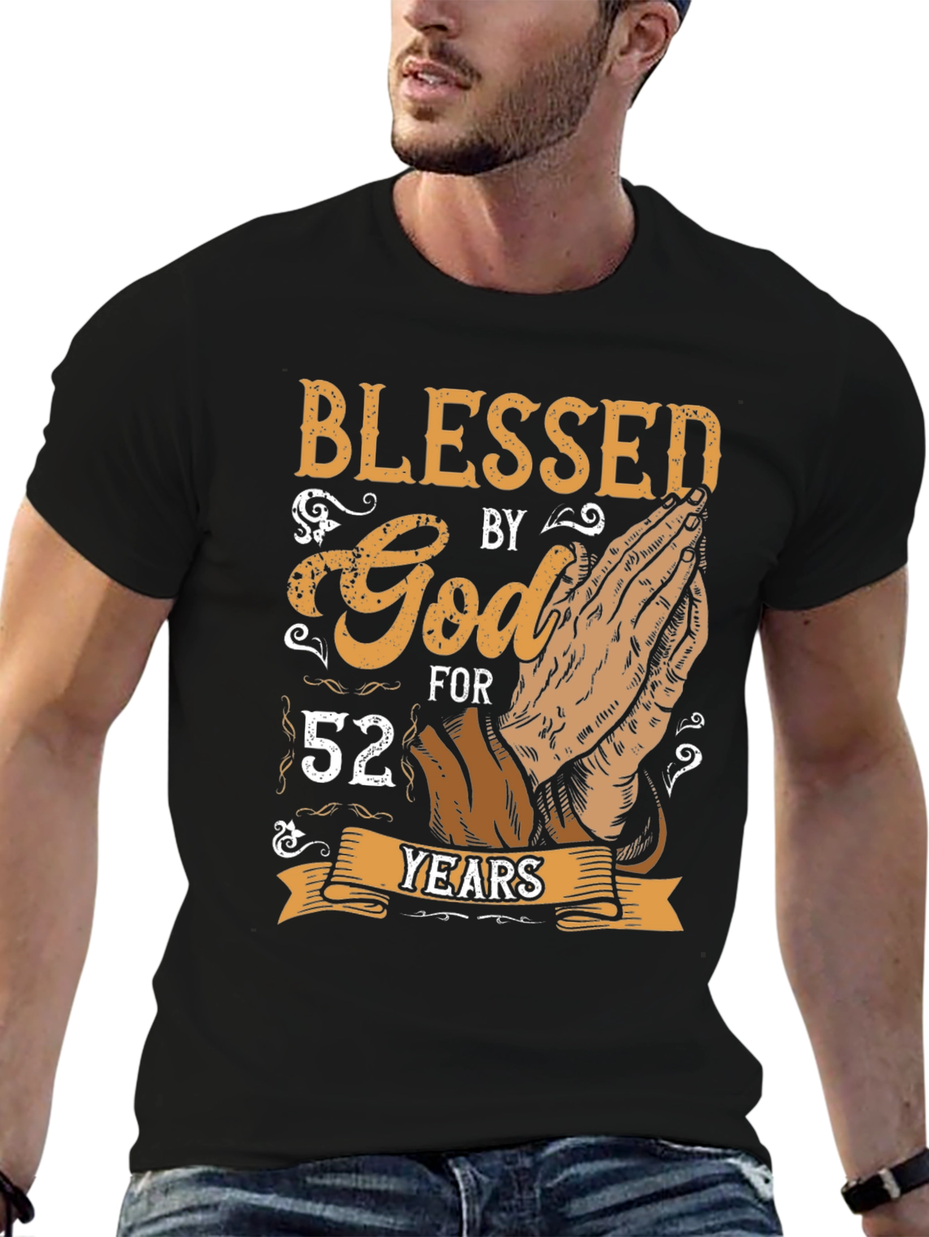 Blessed By God For 52 Years T-Shirt