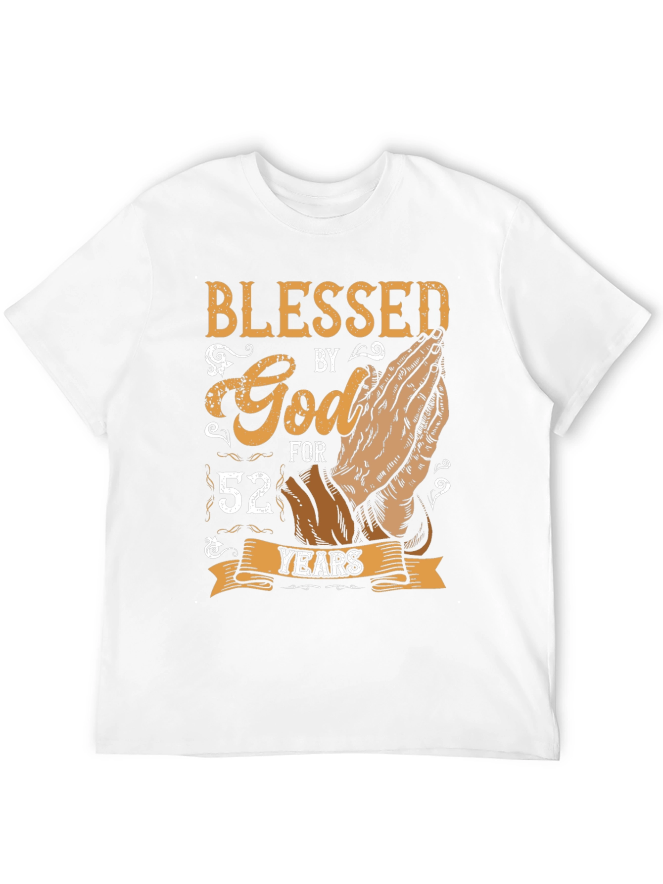 Blessed By God For 52 Years T-Shirt