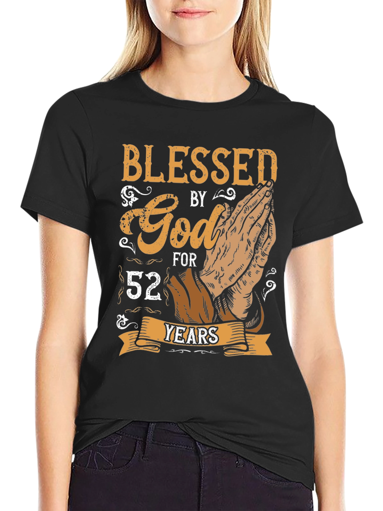 Blessed By God For 52 Years T-Shirt