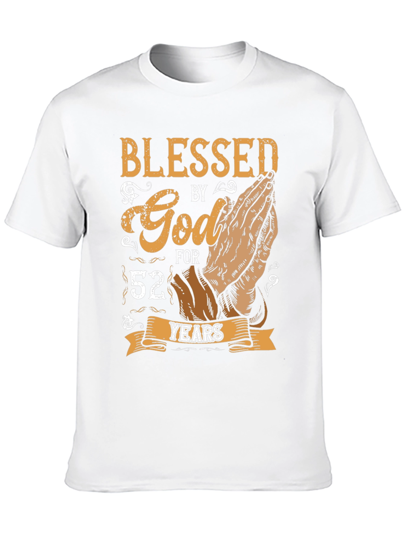 Blessed By God For 52 Years T-Shirt
