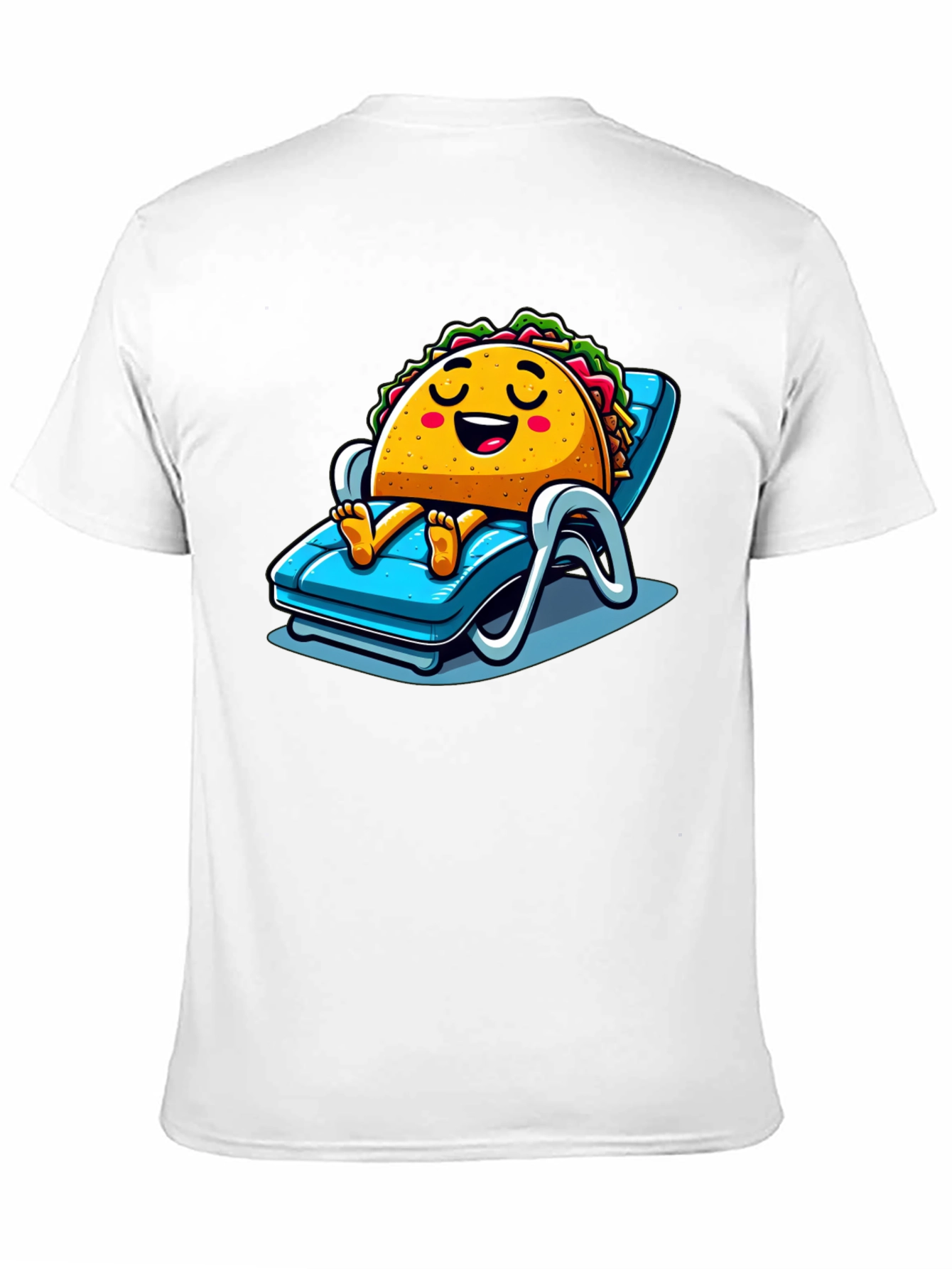 Relaxing Taco Graphic T-Shirt