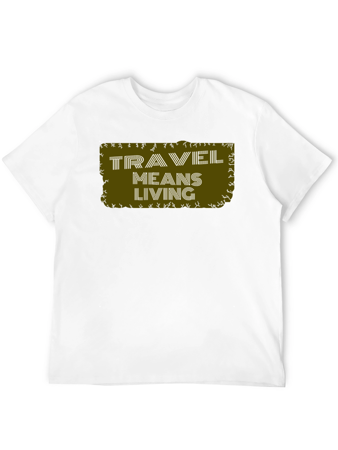 Travel Means Living Graphic Tee - Black