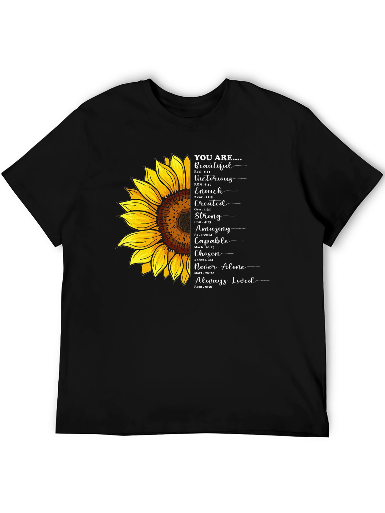 Inspirational Sunflower T-Shirt