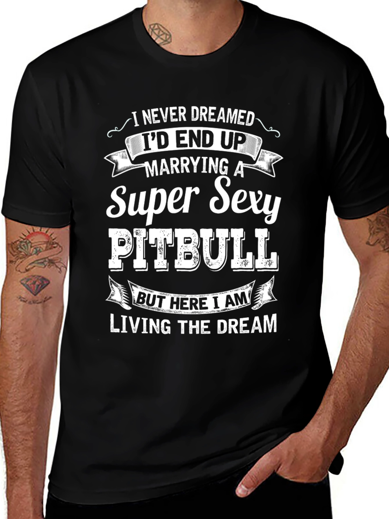 Super Sexy Pitbull T-Shirt – Funny Dog Lover Graphic Tee