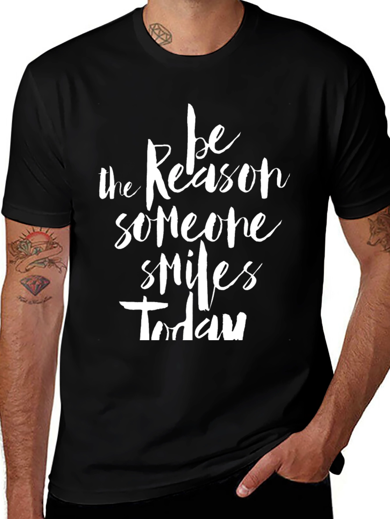 Inspirational Graphic Tee - Be the Reason Someone Smiles