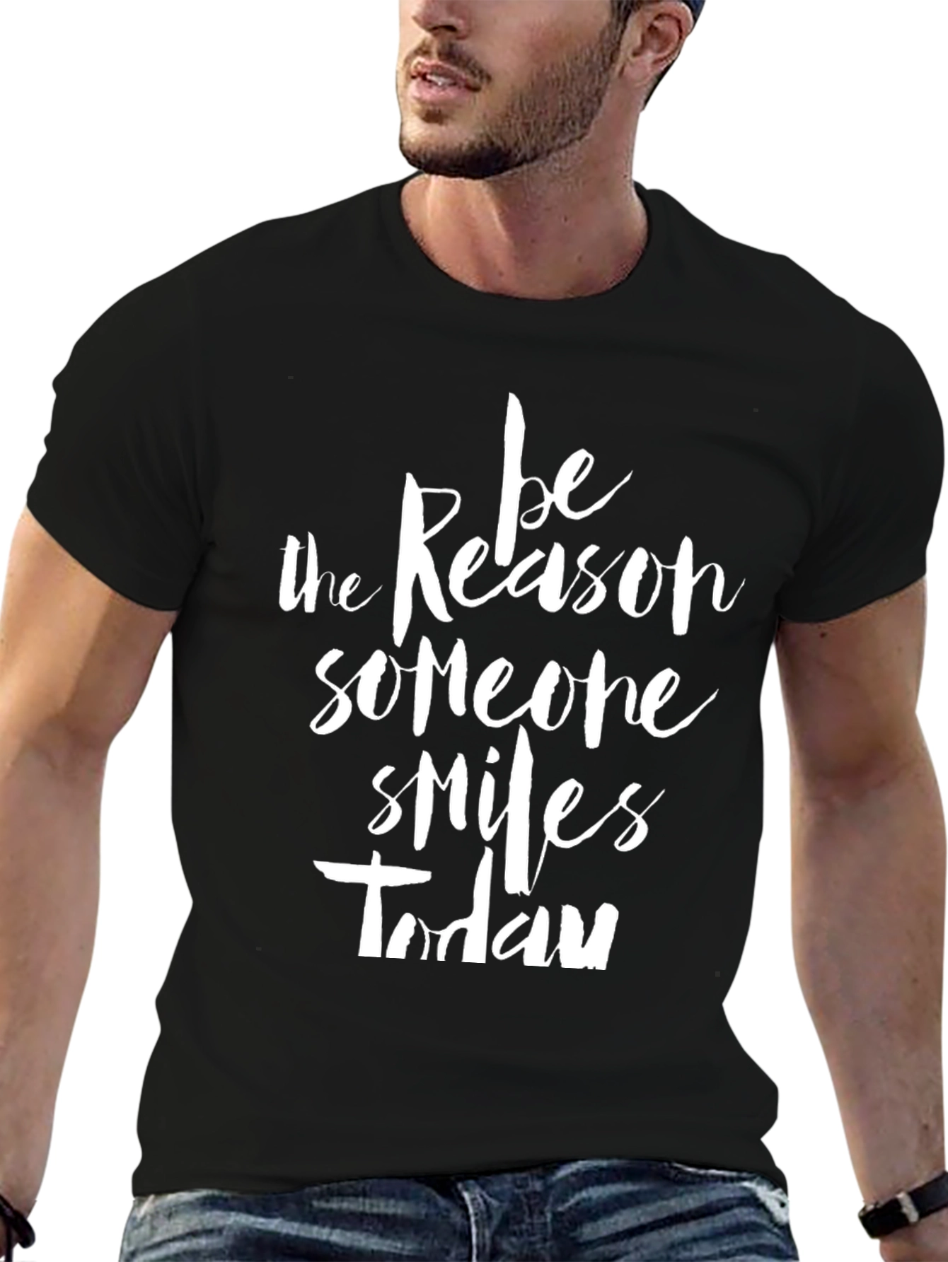 Inspirational Graphic Tee - Be the Reason Someone Smiles