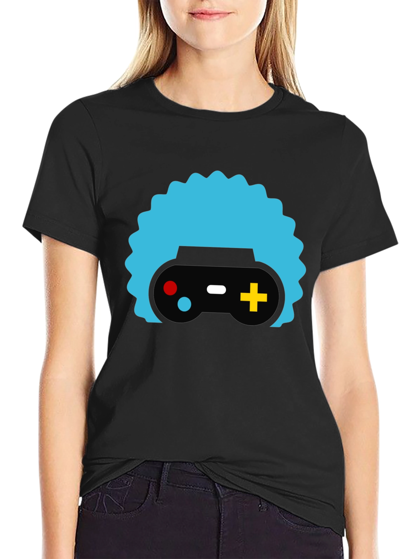 Gamer Controller Graphic T-Shirt - Trendy Casual Tee